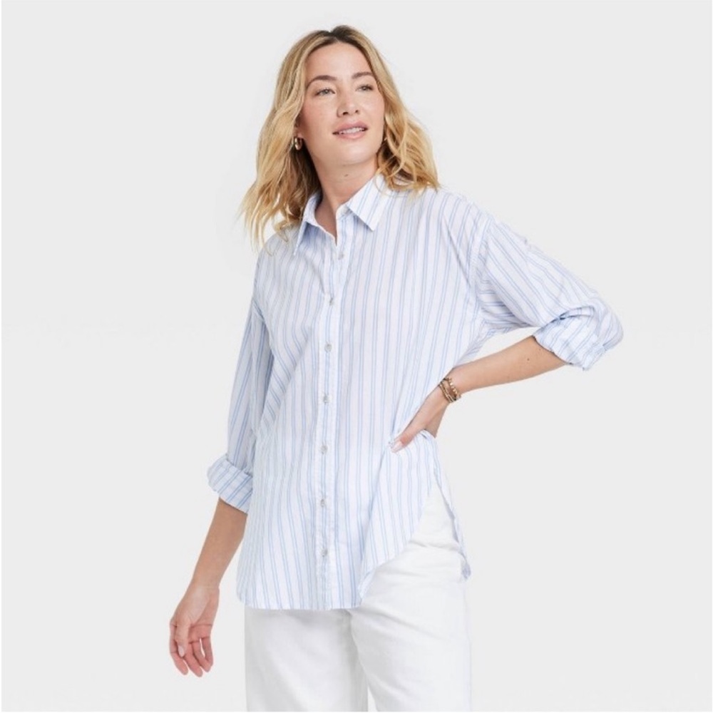 Universal Thread Striped Button Down - image 1